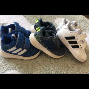 Bundle of 3 Toddler 5k Adidas Shoes